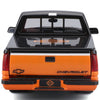1993 Chevrolet 454 SS Pickup Truck "Harley Davidson" Black and Orange "H-D Custom" Series 1/24 Diecast Model Car