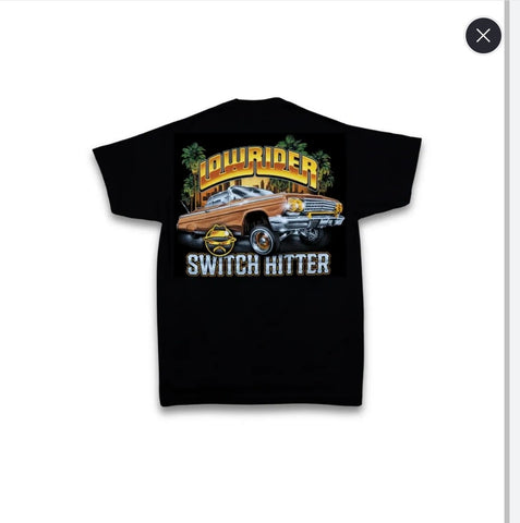 Lowrider Switch Hitter 1962 ChevY Impala T-Shirt