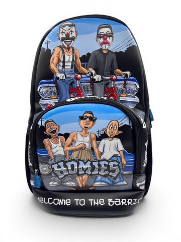 HOMIES™- Backpack CHILLIN HOMIES- PU LEATHER