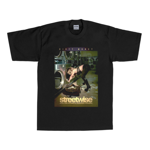 "DIRTY MONEY" MEN'S BLACK TEE