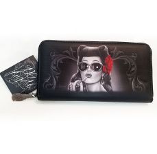GLAMOROUS ZIP WALLET